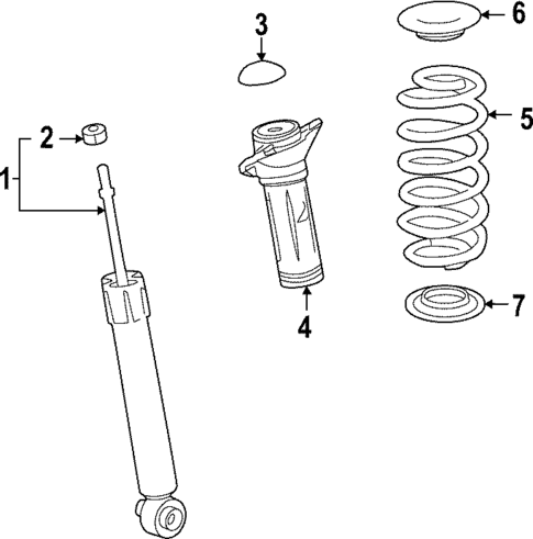 Shocks & Components for 2025 Toyota bZ4X #0