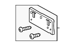 5211412340 - Body: License Bracket for Toyota Image