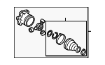 4H0498103AX - Suspension: Inner Joint Assembly for Audi: A4, A4 Quattro, A5, A5 Quattro, A6, A6 Quattro, A7 Quattro, A8 Quattro, Q5, RS5, RS7, S4, S5, S6, S7, S8, SQ5 Image