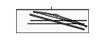 8522248040 - : Windshield Wiper Blade (Left, Front) for Toyota: 4Runner, Highlander, RAV4 Image