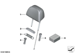 52107485998 - : Repair Kit, Crash-Active Head Restraint for BMW Image