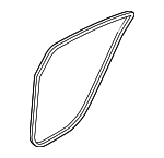 83120B0500 - Body: Rear Weather-strip for Kia: Forte5 Image