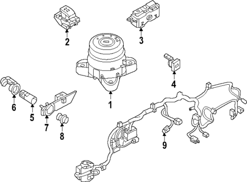 Electrical Components for 2025 Dodge Hornet #1