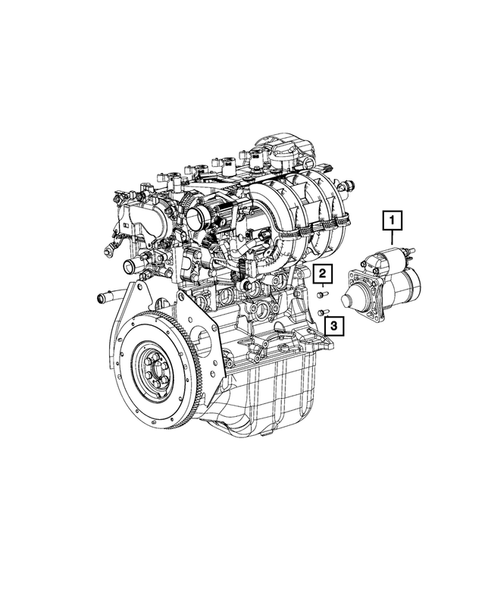 Starters for 2016 Fiat 500L #0