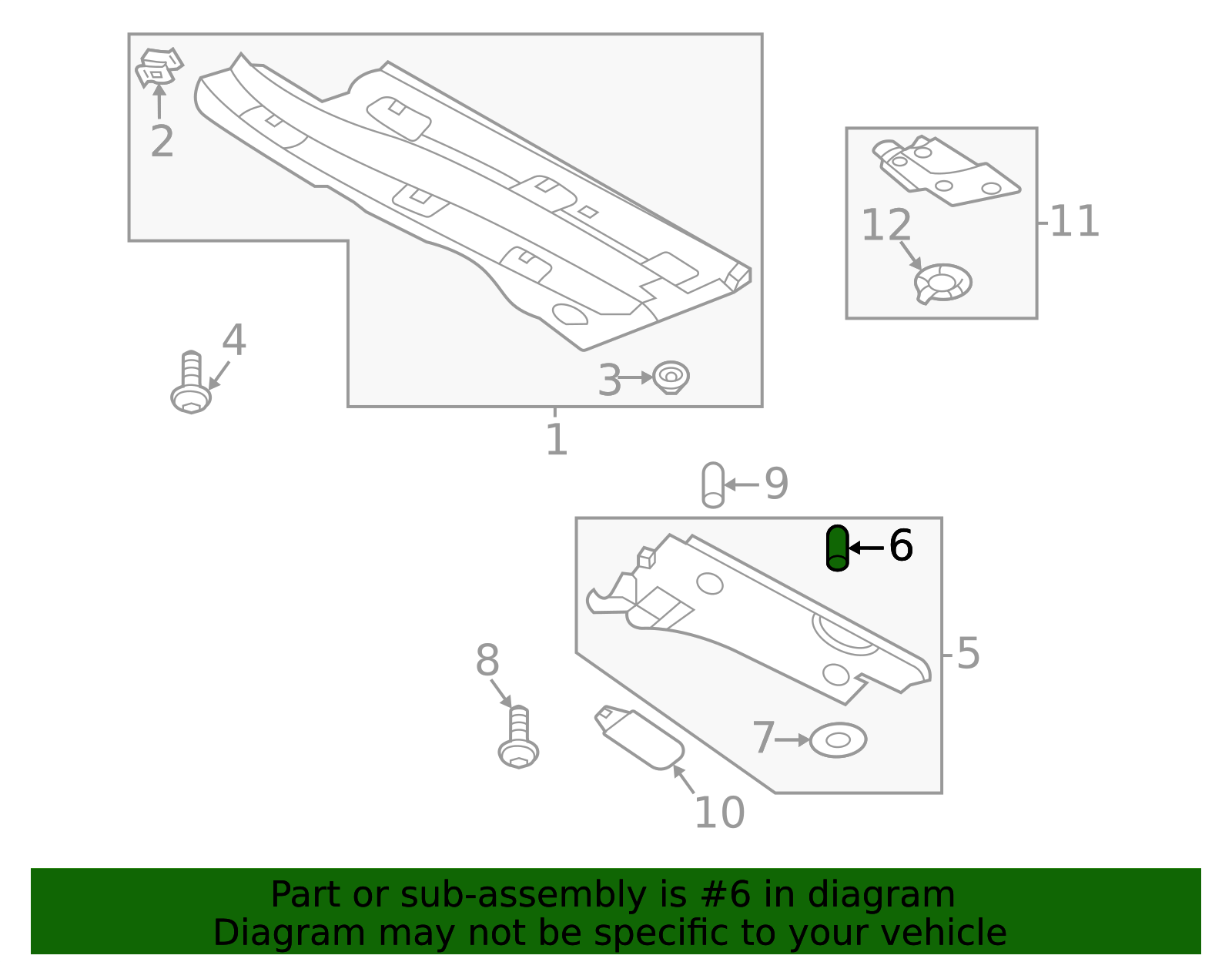Wht 010 791 2020-2025 Volkswagen Floor Pan Splash Shield Nut WHT-003-491 | OEM ...