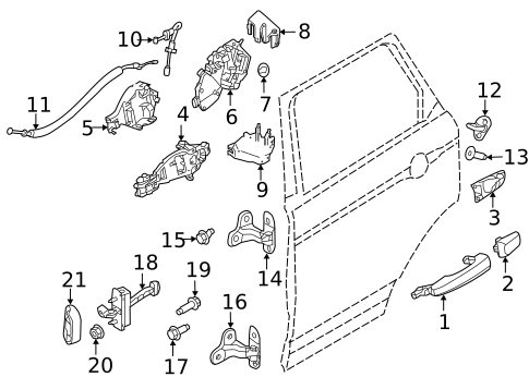 Front Door for 2023 Land Rover Discovery #1