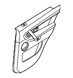 LR127031 - : Door Trim Panel for Land-Rover Image