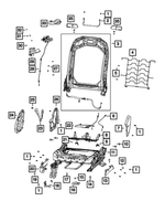5143451AA - Interior Trim: Seat Screw for Mopar Image