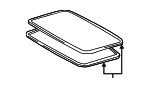 632010E030 - Body: Sunroof Glass for Toyota Image
