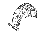 8W0810172K - Body: Splash Shield for Audi Image