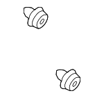 91560TX4A01 - Body: Cowl Kick Panel Retainer for Acura Image