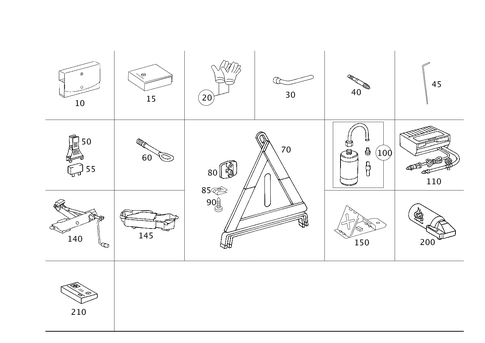 Tools and Accessories for 2003 Mercedes-Benz C32 AMG #0