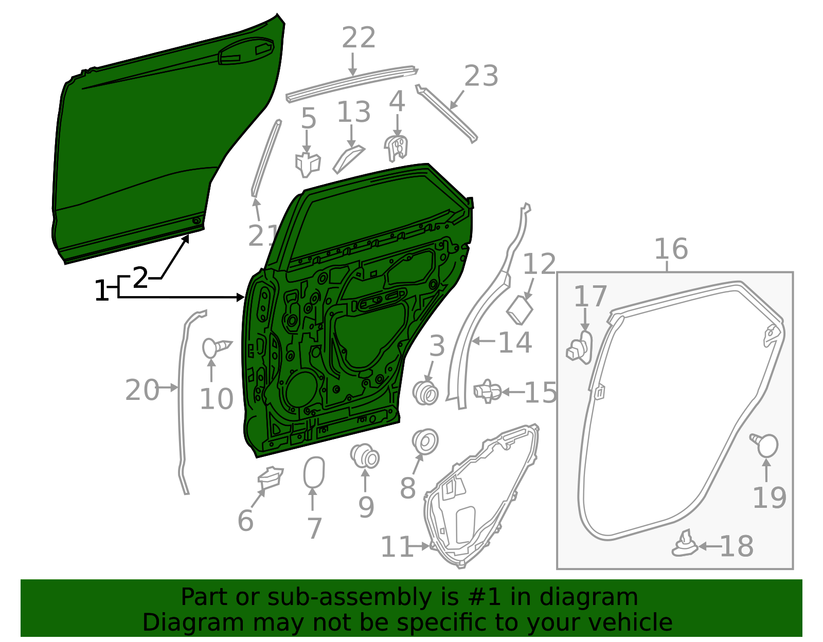 kep出品 67004-0E150 - Door Shell 2016-2022 Lexus | Longo Lexus Parts