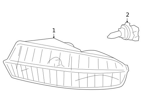 Bulbs - Chassis for 2004 Lexus LS430 #1