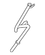 11437831141 - Engine: Guide Tube for BMW: Z4 Image