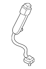 F85Z7861202BBE - Body: Buckle for Ford Image