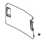 647800E100C0 - Body: Lower Gate Trim for Toyota: Highlander Image