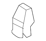 9046705171 - Body: Upper Gate Trim Clip for Scion: iM | Toyota: 4Runner, bZ4X, C-HR, Corolla, Corolla Cross, Corolla iM, Crown, Crown Signia, GR Corolla, Grand Highlander, Highlander, Land Cruiser, Mirai, Prius, Prius Prime, RAV4, RAV4 Prime, Sequoia, Sienna, Tacoma, Tundra, Venza Image