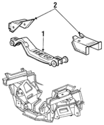 E3SZ6A023C - Engine: Trans Crossmember for Ford Image