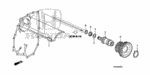 22750RXH010 - Transmission - Automatic: PIPE, LUBRICATION for Honda Image