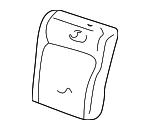 893603C332GJC - Body: Seat Back Cover for Kia: Optima Image