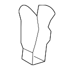 9046710203 - Body: Front Panel Clip for Scion: iM, iQ, tC, xA, xB | Toyota: 4Runner, Avalon, Camry, Celica, Corolla, Corolla iM, Echo, GR Corolla, Highlander, Prius, Prius AWD-e, Prius C, Prius Prime, Sequoia, Sienna, Solara, Tacoma, Tundra, Venza, Yaris Image