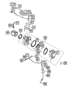 68210657AA - 6.7L Turbo Diesel; Engine: Heat Shield for Ram: 3500 Image