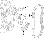 154683 - Cooling System: ACDelcoâ„¢ Idler Pulley for GM Image