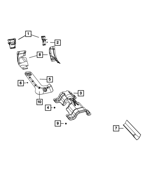 Exhaust System for 2012 Dodge Charger #1