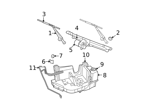 Wipers for 2018 Jeep Wrangler JK #0
