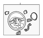 4E0419091DATNA - : Steering Wheel for Audi: A6, A6 Quattro, Q7, S6 Image