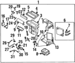 277522L900 - : Actuator Bracket for Nissan Image