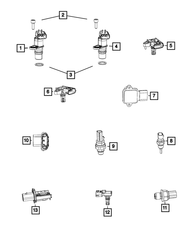 5086937AA - Electrical: O Ring for Mopar Image image