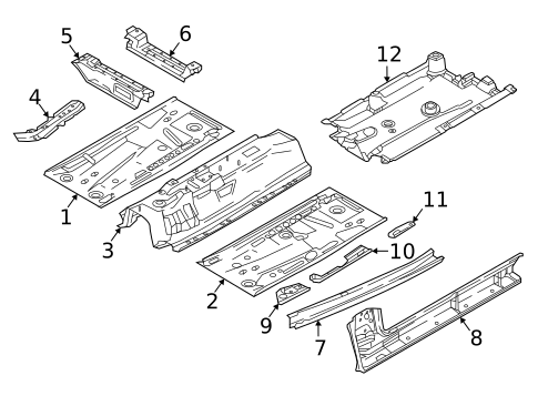 Floor & Rails for 2018 Mazda CX-5 #0