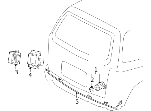 Electrical Components for 2006 Buick Terraza #3
