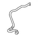 17128742080 - Cooling System: Return Hose for BMW: M340i, M340i xDrive, M440i, M440i Gran Coupe, M440i xDrive, M440i xDrive Gran Coupe Image