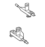 2064904101 - Exhaust: Muffler Rear Bracket for Mercedes-Benz Image