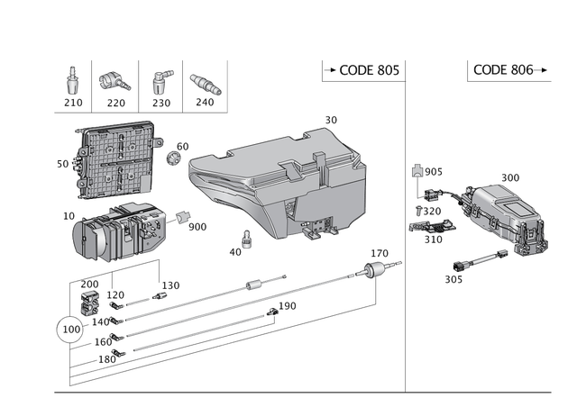 9004413 - Vacuum System/Hydraulic System: Pneumatic Pump for Mercedes-Benz: 250, 300S, CLS400, CLS550, CLS63 AMG, CLS63 AMG S, E250, E350, E400, E550, E63 AMG, E63 AMG S, GL350, GL450, GL550, GL63 AMG, GLE300d, GLE350, GLE400, GLE63 AMG, GLS350d, GLS450, GLS550, GLS63 AMG, ML250, ML350, ML400, ML550, ML63 AMG, S350, S400, S500, S550, S600, S63 AMG, SL400, SL450, SL550, SL63 AMG, SL65 AMG Image image