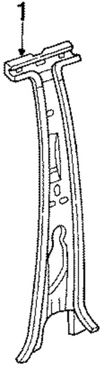 64220SE3310ZZ - Body: Inner Pillar for Honda: Accord Image