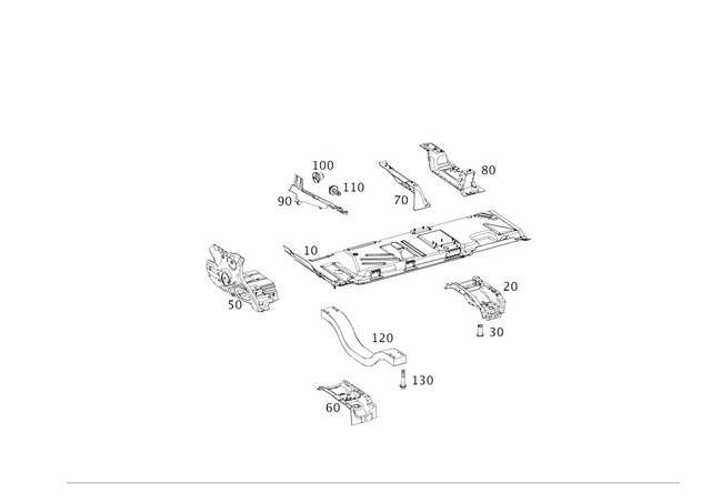 733664 - Substructure: Rivet Nut for Mercedes-Benz Image image