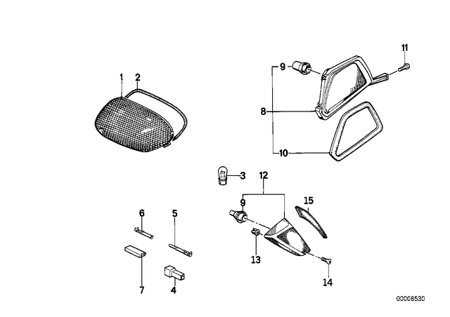 63231459149 - : Gasket Left               for BMW-Motorrad Image