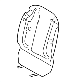 88390S9000WK - Body: Seat Back Panel for Kia Image