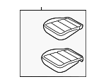 88100S9000ONA - Body: Cushion Assembly for Kia Image