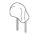 88700S9010ONA - Body: Headrest for Kia Image