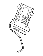 88380S9000 - Body: Lumbar Support for Kia Image