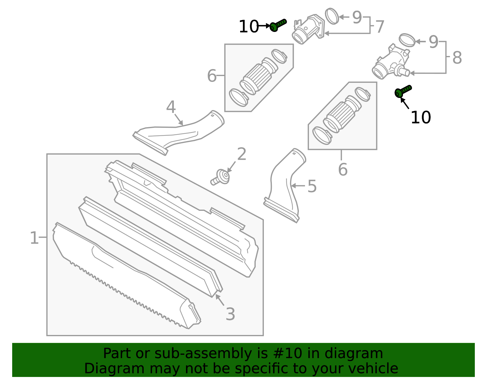 Thermostat Unit Bolt - Porsche (N-101-243-06)
