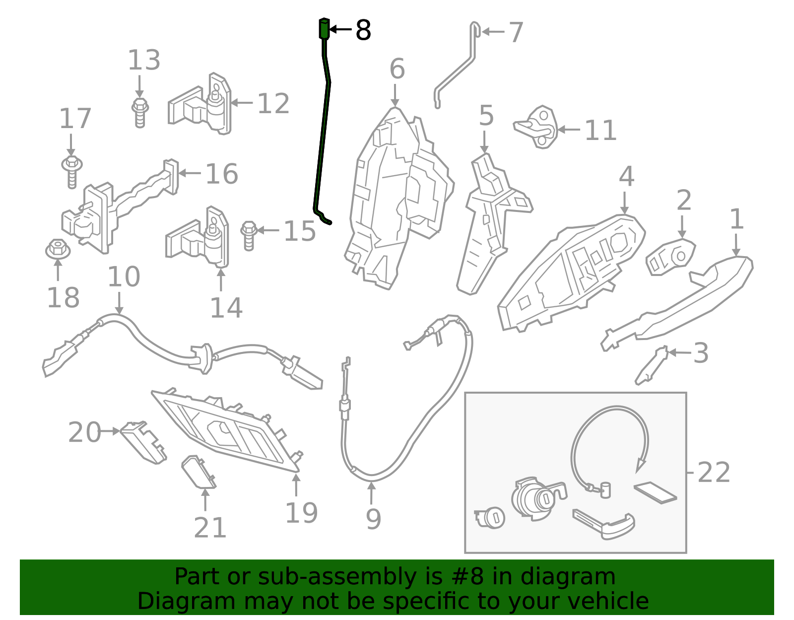 69711-WAA01 - Operating Rod 2020-2025 Toyota GR Supra | Longo Toyota Parts