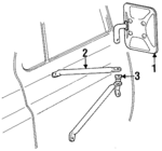998906 - Body: Mirror for Chevrolet: C/K Pickup, G10, G20, G30, P20, P30, R10, R20, R30, Suburban C10, Suburban C20, Suburban K10, Suburban K20, Suburban R10, Suburban R1500, Suburban R20, Suburban R2500, Suburban V10, Suburban V1500, Suburban V20, Suburban V2500, V10, V20, V30 | GMC: C1500 Pickup, C2500 Pickup, C3500 Pickup, G1500, G2500, G3500, K1500 Pickup, K2500 Pickup, K3500 Pickup, P2500, P3500, R1500 Pickup, R2500 Pickup, R3500 Pickup, Suburban C1500, Suburban C2500, Suburban K1500, Suburban K2500, Suburban R1500, Suburban R2500, V1500, V1500 Suburban, V2500, V2500 Suburban, V3500 Image