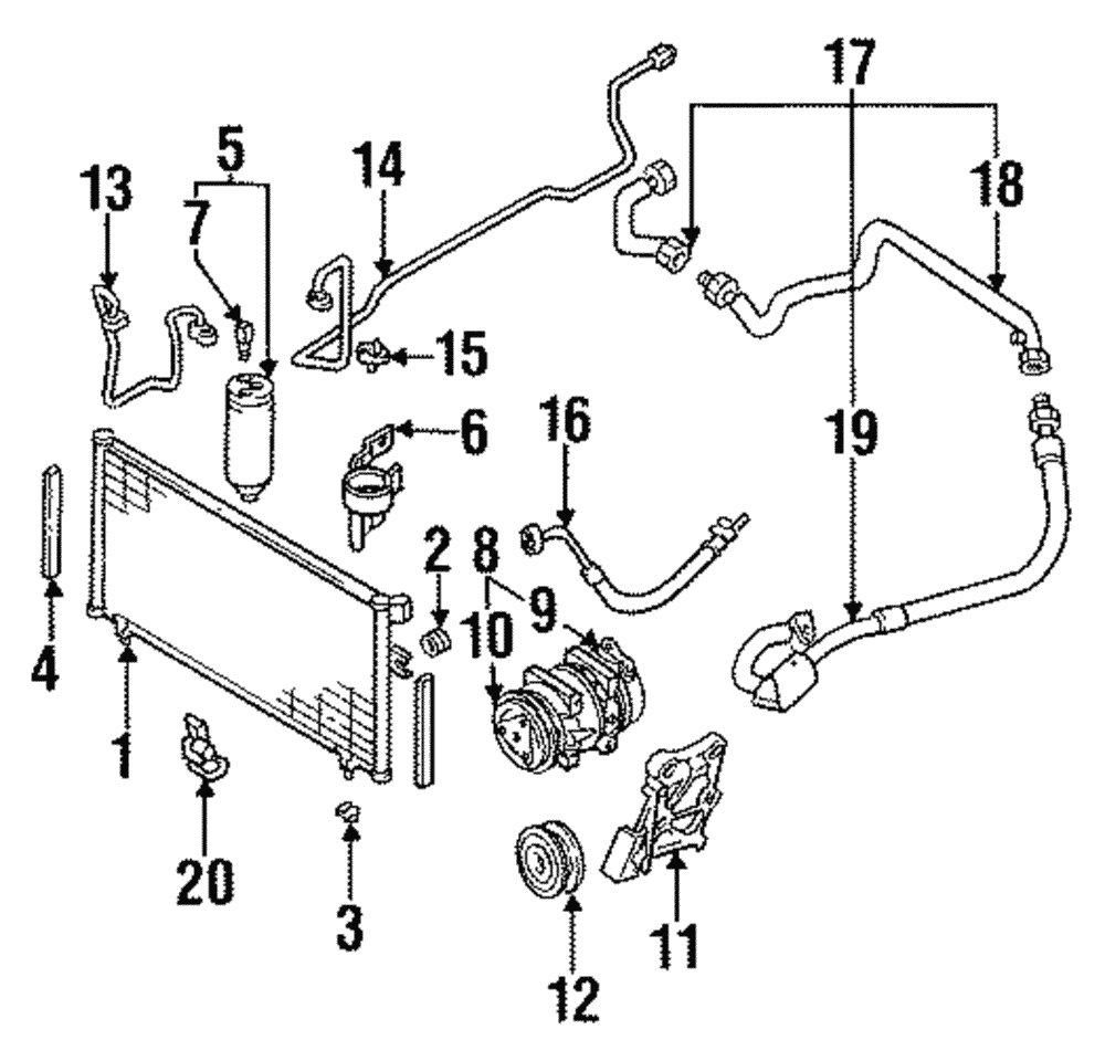 Dehydrator - Nissan (92131-70F60)