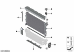 17118474824 - Radiator: Radiator for BMW Image